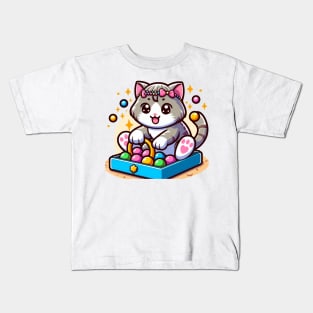 Winsome Cat Kids T-Shirt